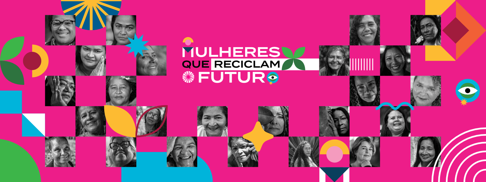 Banner Mulheres que reciclam o futuro